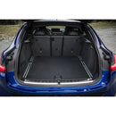 CBM-BMW-X4-1924-CF, BMW X4/X4 M 2019~2024(G02/F98) Boot Mat – Raised Edge TPV, Carbon-Style Pattern Texture