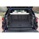 CBM-BMW-X5-1922-CF, BMW X5 2019~2022/G05 Boot Mat – Raised Edge TPV, Carbon-Style Pattern Texture