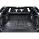 CBM-BMW-X5-2526-CF, BMW X5/LCI 2025~2026/G05 Boot Mat – Raised Edge TPV, Carbon-Style Pattern Texture