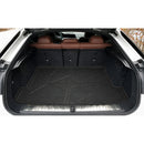 CBM-BMW-X6-2025-CF, BMW X6/X6 M 2020~2025(G06/F96) Boot Mat – Raised Edge TPV, Carbon-Style Pattern Texture