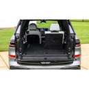 CBM-BMW-X7-1925-CF, BMW X7  2019~2025(G07) Boot Mat – Raised Edge TPV, Carbon-Style Pattern Texture