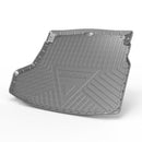 CBM-COROLLA-1419-CF, TOYOTA COROLLA / E180 2014-2019 Boot Mat – Raised Edge TPV, Carbon-Style Pattern Texture