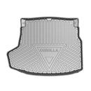 CBM-COROLLA-1419-CF, TOYOTA COROLLA / E180 2014-2019 Boot Mat – Raised Edge TPV, Carbon-Style Pattern Texture