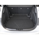 CBM-COROLLA-SD-2026-CF, TOYOTA COROLLA Sedan/ E210 2020-2026 Boot Mat – Raised Edge TPV, Carbon-Style Pattern Texture