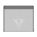 CBM-FJ-1122-CF, imix home TOYOTA FJ Cruiser / GSJ15 2011~2022 Boot Mat – Raised Edge TPV, Carbon-Style Pattern Texture