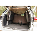 CBM-FORTUNER-1624-CF, imix home TOYOTA FORTUNER / AN160 2016~2024 Boot Mat – Raised Edge TPV, Carbon-Style Pattern Texture