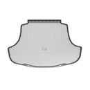 CBM-LEXUS-ES-1825-CF, LEXUS ES 2018~2025 Boot Mat – Raised Edge TPV, Carbon-Style Pattern Texture