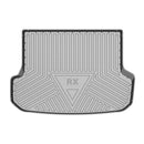 CBM-LEXUS-RX-0922-CF, LEXUS RX 2009~2022 Boot Mat – Raised Edge TPV, Carbon-Style Pattern Texture