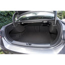 CBM-MBZ-A-CLASS-SEDAN-1925-CF, Mercedes-Benz A Class Sedan V177 2019~2025 Boot Mat – Raised Edge TPV, Carbon-Style Pattern Texture