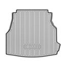 CBM-MBZ-C-CLASS-2225-CF, Mercedes-Benz C Class W206 2022~2025 Boot Mat – Raised Edge TPV, Carbon-Style Pattern Texture