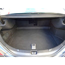CBM-MBZ-CLA-1521-CF, Mercedes-Benz CLA 2015~2021 Boot Mat – Raised Edge TPV, Carbon-Style Pattern Texture
