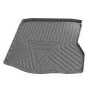CBM-MBZ-CLA-1521-CF, Mercedes-Benz CLA 2015~2021 Boot Mat – Raised Edge TPV, Carbon-Style Pattern Texture