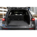 CBM-MBZ-GLB-5S-2025-CF, Mercedes-Benz GLB 5 Seater / X247 2020~2025, Boot Mat – Raised Edge TPV, Carbon-Style Pattern Texture