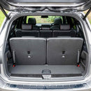 CBM-MBZ-GLB-5S-2025-CF, Mercedes-Benz GLB 5 Seater / X247 2020~2025, Boot Mat – Raised Edge TPV, Carbon-Style Pattern Texture