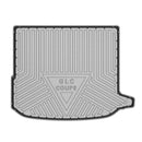 CBM-MBZ-GLC-COUPE-1722-CF, Mercedes-Benz GLC Coupe/ C253 2017~2022 Boot Mat – Raised Edge TPV, Carbon-Style Pattern Texture