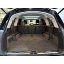 CBM-MBZ-GLS-2026-CF, Mercedes-Benz GLS / X167 2020~2026 Boot Mat – Raised Edge TPV, Carbon-Style Pattern Texture