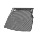CBM-MBZ-W205-CF, Mercedes-Benz C Class W205 2015~2021 Boot Mat – Raised Edge TPV, Carbon-Style Pattern Texture