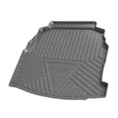 CBM-MBZ-W213-CF, Mercedes-Benz 213 E Class /W231 2015~2021 Boot Mat – Raised Edge TPV, Carbon-Style Pattern Texture