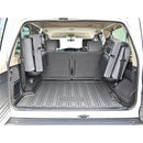 CBM-PATROL-0317-CF, imix home NISSAN PATROL 7 Seater / Y61 2003~2017 Boot Mat – Raised Edge TPV, Carbon-Style Pattern Texture