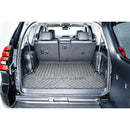 CBM-PRADO-LC150-7S-1024-CF, imix home TOYOTA LAND CRUISER PRADO/LC150 2010-2024 Boot Mat / Split-Design – Raised Edge TPV, Carbon-Style Pattern Texture