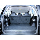 CBM-PRADO-LC150-7S-1024-CF, imix home TOYOTA LAND CRUISER PRADO/LC150 2010-2024 Boot Mat / Split-Design – Raised Edge TPV, Carbon-Style Pattern Texture