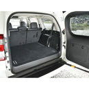 CBM-PRADO-LC150-7S-1024-CF, imix home TOYOTA LAND CRUISER PRADO/LC150 2010-2024 Boot Mat / Split-Design – Raised Edge TPV, Carbon-Style Pattern Texture