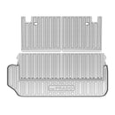CBM-PRADO-LC250-24+-CF, imix home TOYOTA LAND CRUISER PRADO/LC250 2024+ Boot Mat / Split-Design – Raised Edge TPV, Carbon-Style Pattern Texture