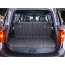 CBM-PRADO-LC250-24+-CF, imix home TOYOTA LAND CRUISER PRADO/LC250 2024+ Boot Mat / Split-Design – Raised Edge TPV, Carbon-Style Pattern Texture
