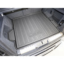 CBM-RANGEROVER-SPORT-25+-CF, RANGE ROVER SPORT / L461 2025+ Boot Mat – Raised Edge TPV, Carbon-Style Pattern Texture