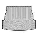 CBM-TO-RAV4-1925-CF, TOYOTA RAV4 XA50 2019~2025 Boot Mat – Raised Edge TPV, Carbon-Style Pattern Texture
