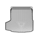 CBM-VW-CC-1924-CF, VW CC Boot Mat – Raised Edge TPV, Carbon-Style Pattern Texture