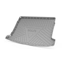 CBM-VW-GOLF-6-CF, VW GOLF 6 Boot Mat – Raised Edge TPV, Carbon-Style Pattern Texture