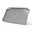 CBM-VW-POLO-HB-0418-CF, VW POLO Hatch Back 2004~2018 Boot Mat – Raised Edge TPV, Carbon-Style Pattern Texture
