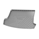 CBM-VW-T-ROC-1823-TOP-CF, VW T-ROC Upper Boot Mat – Raised Edge TPV, Carbon-Style Pattern Texture