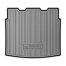 CBM-VW-TIGUAN-1724-LP-CF, VW TIGUAN Lower Position Boot Mat – Raised Edge TPV, Carbon-Style Pattern Texture