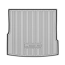 CBM-VW-TIGUAN-5S-24+CF, VW TIGUAN 5 Seatet Boot Mat – Raised Edge TPV, Carbon-Style Pattern Texture