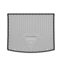 CBM-VW-TOUAREG-0418-CF, VW TOUAREG 2004~2018 Boot Mat – Raised Edge TPV, Carbon-Style Pattern Texture