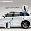 CDG-001，4PCS imix home Heavy-Duty Car Door Edge & Corner Guards – Universal Fit, Scratch-Resistant, Easy to Install, Textured Exterior Protection Trim