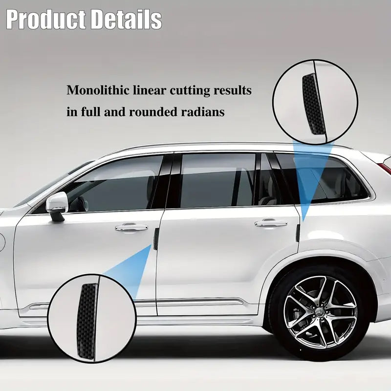 CDG-001，4PCS imix home Heavy-Duty Car Door Edge & Corner Guards – Universal Fit, Scratch-Resistant, Easy to Install, Textured Exterior Protection Trim