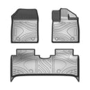 CFM-ATTO-3-2224, imix home Premium 3D-Moulded Double-Layer Floor Mats – BYD ATTO 3 / 2022~2024 (3-Piece Set)