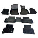 CFM-C63-W205-1421-CF-CP, imix home Premium 3D-Moulded Double-Layer Floor Mats-Mercedes Benz C63/W205 (3-Piece Set)