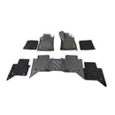 CFM-HILUX-1525-CF-CP, imix home Premium 3D-Moulded Double-Layer Floor Mats – TOYOTA HILUX (3-Piece Set)