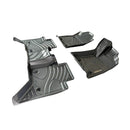 CFM-HILUX-1525-CF-CP, imix home Premium 3D-Moulded Double-Layer Floor Mats – TOYOTA HILUX (3-Piece Set)