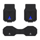 CFM-IMIX-01, imix home Universal 3-Piece PVC Car Floor Mat Set – Black | Odour-Free, Durable & All-Weather
