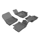 CFM-MAZDA-CX3-1525-CF-CP, imix home Premium 3D-Moulded Double-Layer Floor Mats-Mazda CX-3 2015~2025 (3-Piece Set)