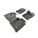 CFM-POER-DC-1924-CF-CP, imix home Premium 3D-Moulded Double-Layer Floor Mats – GWM POER-Double Cab/2019~2024(3-Piece Set)