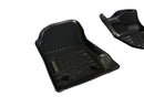 CFM-POER-SC-1924-CF-CP, imix home Premium 3D-Moulded Double-Layer Floor Mats – GWM POER-Single Cab/2019~2024(3-Piece Set)
