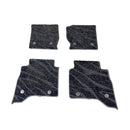 CFM-POER-SC-1924-CF-CP, imix home Premium 3D-Moulded Double-Layer Floor Mats – GWM POER-Single Cab/2019~2024(3-Piece Set)