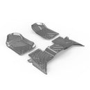 CFM-RANGER-1522-CF-CP, imix home Premium 3D-Moulded Double-Layer Floor Ford Ranger 2015~2022 (3-Piece Set)