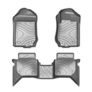 CFM-RANGER-1522-CF-CP, imix home Premium 3D-Moulded Double-Layer Floor Ford Ranger 2015~2022 (3-Piece Set)